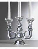 Candeliere cristallo 3 fiamme