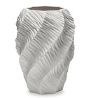 Vaso Henriette Onda bianco