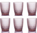Set 6 bicchieri acqua Mozart ametista Saudè