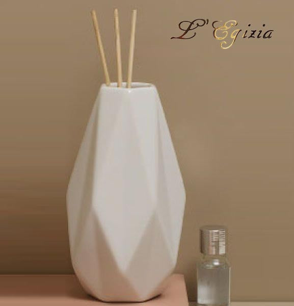 Bomboniera matrimonio claraluna 2021 vaso o diffusore bianco cod. 21012