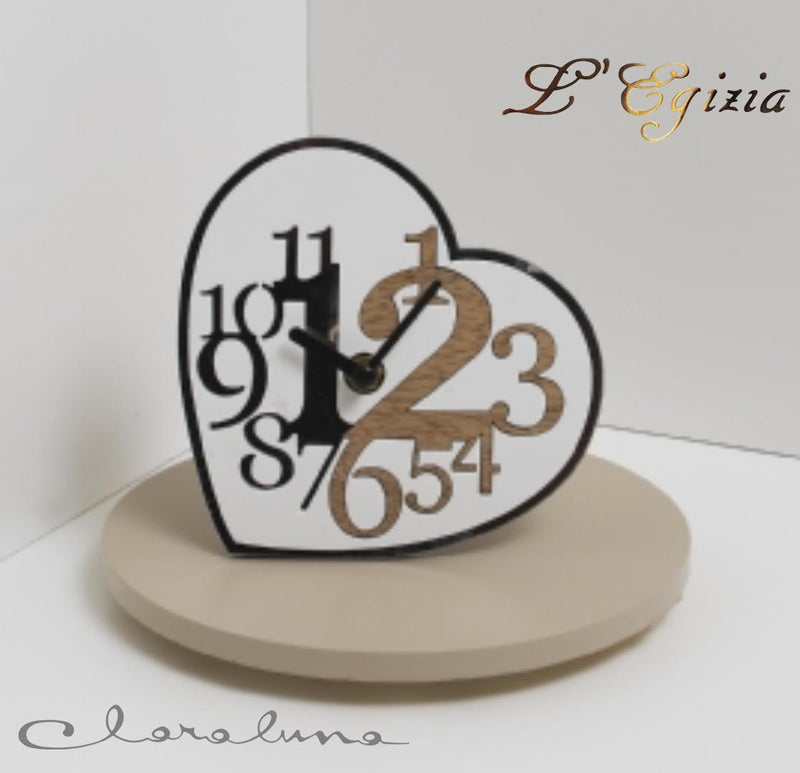 Bomboniera matrimonio claraluna 2021 orologio cuore 21651