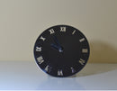 Orologio/sveglia da tavolo tondo in acciaio Elleffe Design - L'Egizia