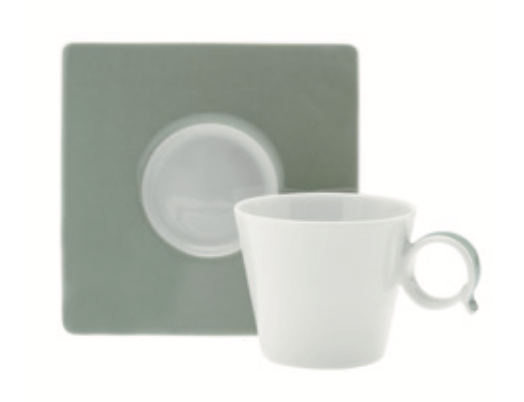 Tazza Moka Con Piattino Bandy Sage 6 pezzi - L'Egizia