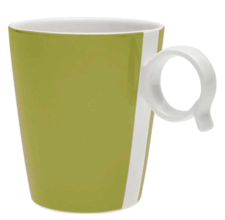 set 4 tazze Mug Bandy Olive GB - L'Egizia