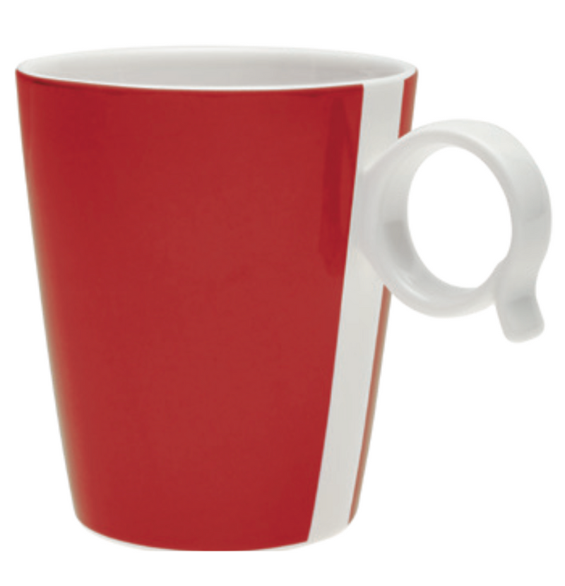 set 4 tazze Mug Bandy Red GB - L'Egizia