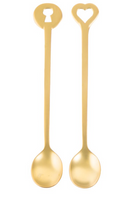 Bomboniera Sambonet set 2 cucchiaini Party Portafortuna art.52550C99 freeshipping - L'Egizia