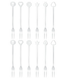 Bomboniera Sambonet set 12 forchettine Party Portafortuna art. 52550C98 freeshipping - L'Egizia