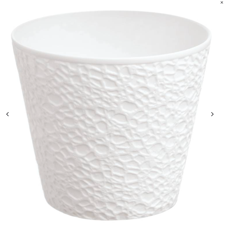 Bomboniera Sambonet  Vaso porcellana bianca  con rilievo goffrato art. 56662-04 freeshipping - L'Egizia