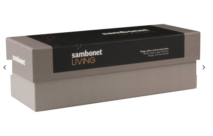 Bomboniera Sambonet coppino salsa traforato Living art. 52550C21 freeshipping - L'Egizia