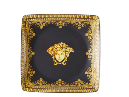 Bomboniera Versace I love Baroque coppetta quadrata piana cm. 12 freeshipping - L'Egizia