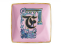 Bomboniera Rosenthal Versace Holiday Alphabet lettera F coppetta quadrata piana cm. 12 freeshipping - L'Egizia