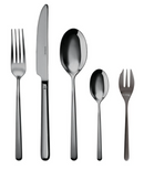 Sambonet Servizio 30 pz monoblocco acciaio inox nero Linear - L'Egizia