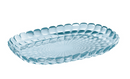 VASSOIO A SERVIRE GRANDE TIFFANY azzurro mare - L'Egizia