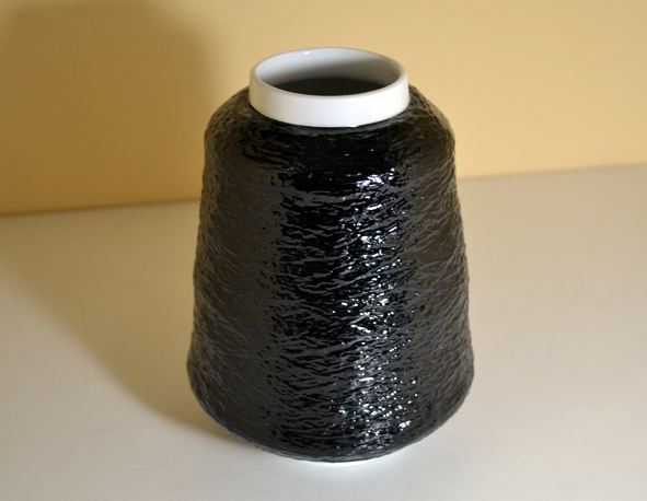 Vaso Mohair nero_ Richard Ginori Missoni Home - L'Egizia