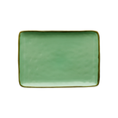 CONCERTO VERDE ACQUA set 2 pezzi  Vassoio Rettangolare Ø 27; 19 cm - L'Egizia