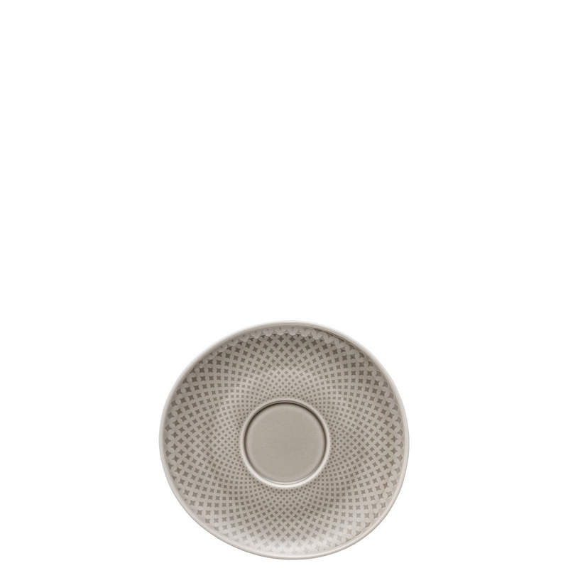 Junto Pearl Grey Piattino tazza combi/ té/ café - L'Egizia