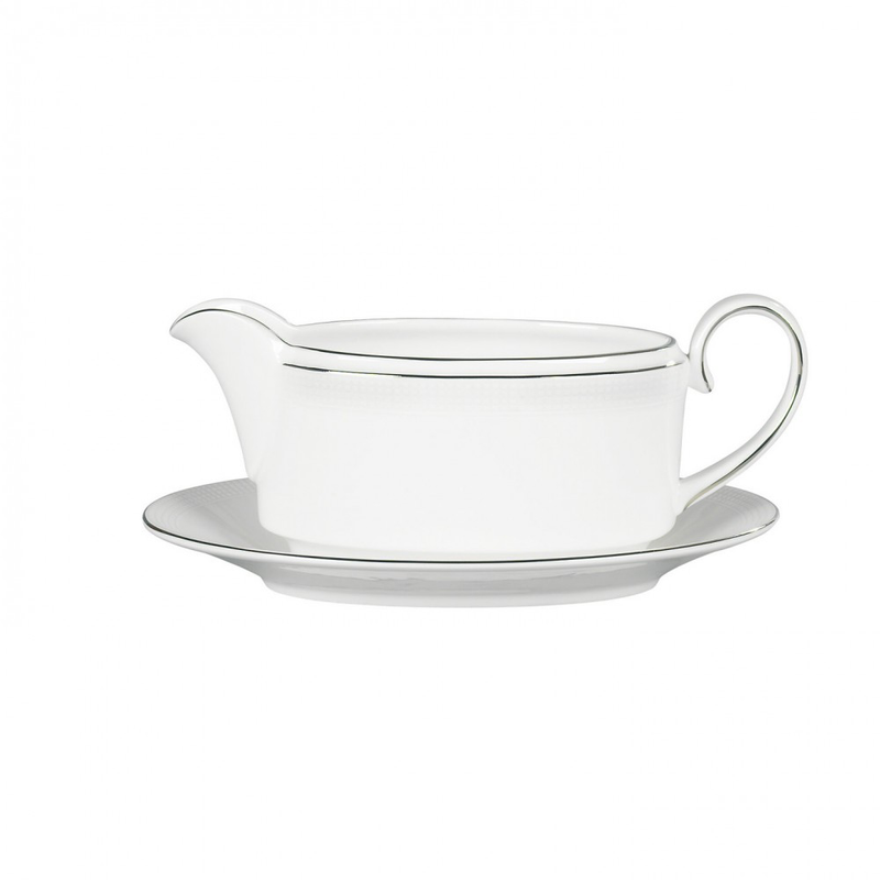 Vera Wang Blanc Sur Blanc Sauce Boat Stand - L'Egizia