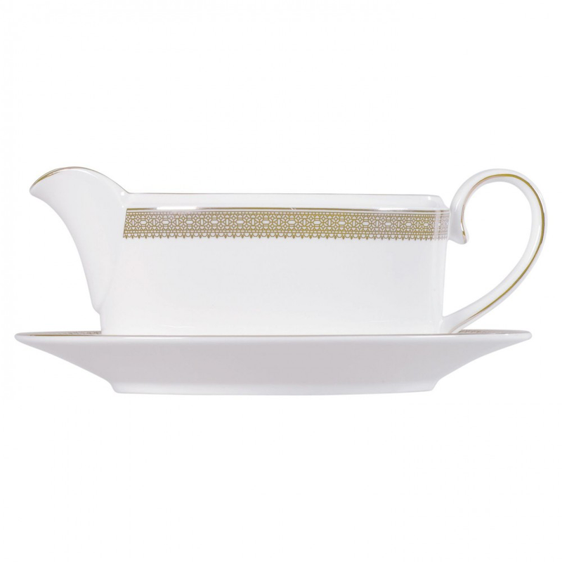 Vera Wang Lace Gold Sauce Boat - L'Egizia