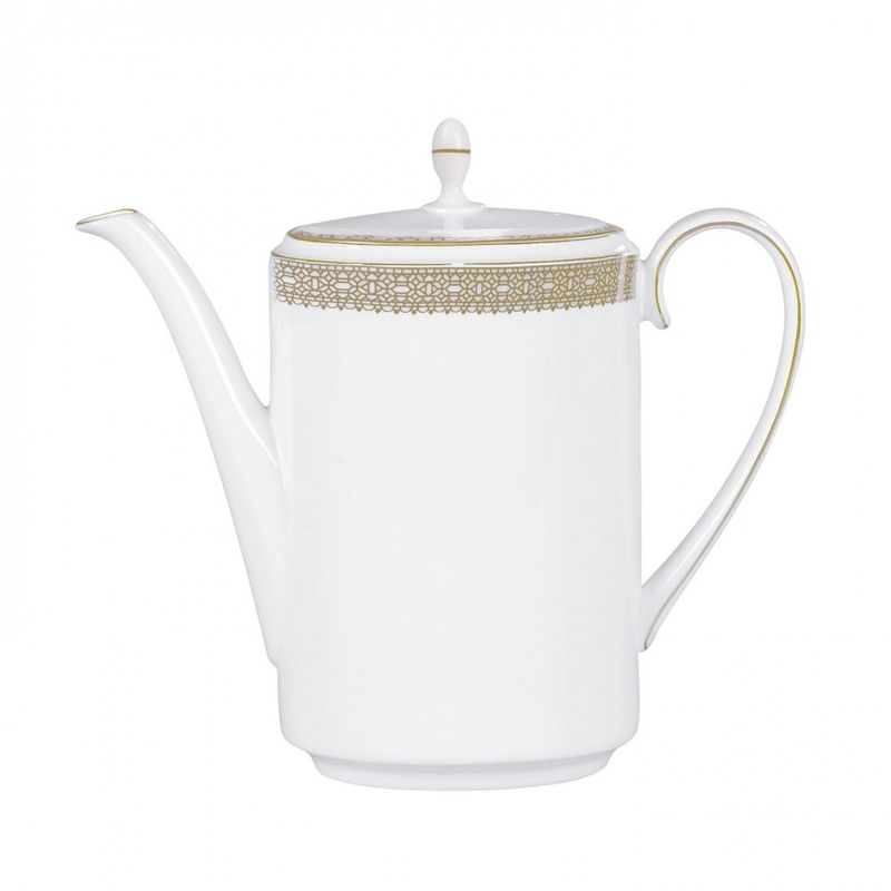 Vera Wang Lace Gold Coffee Pot - L'Egizia