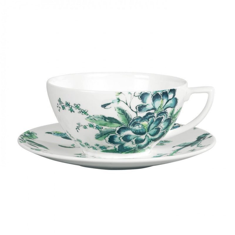 Jasper Conran Chinoiserie White Tea Saucer - L'Egizia