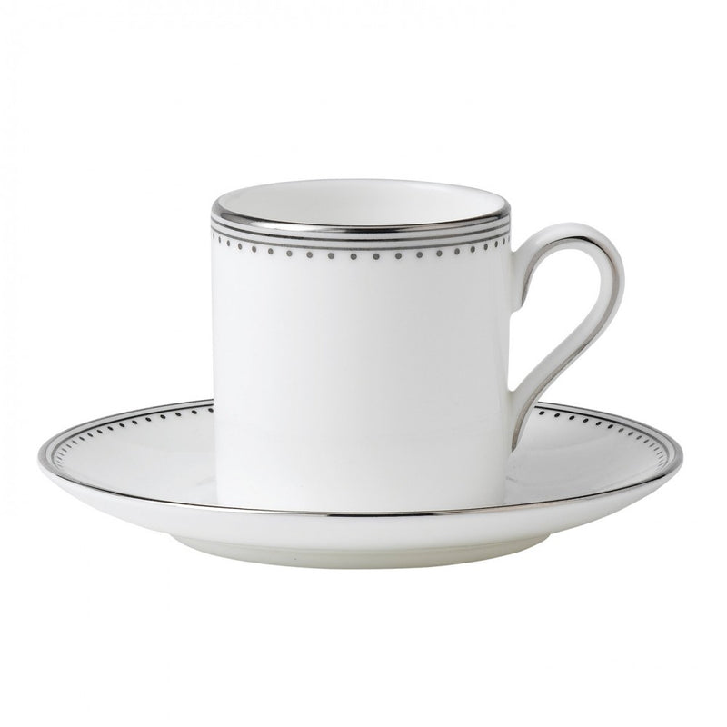 Vera Wang Grosgrain Espresso Saucer - L'Egizia