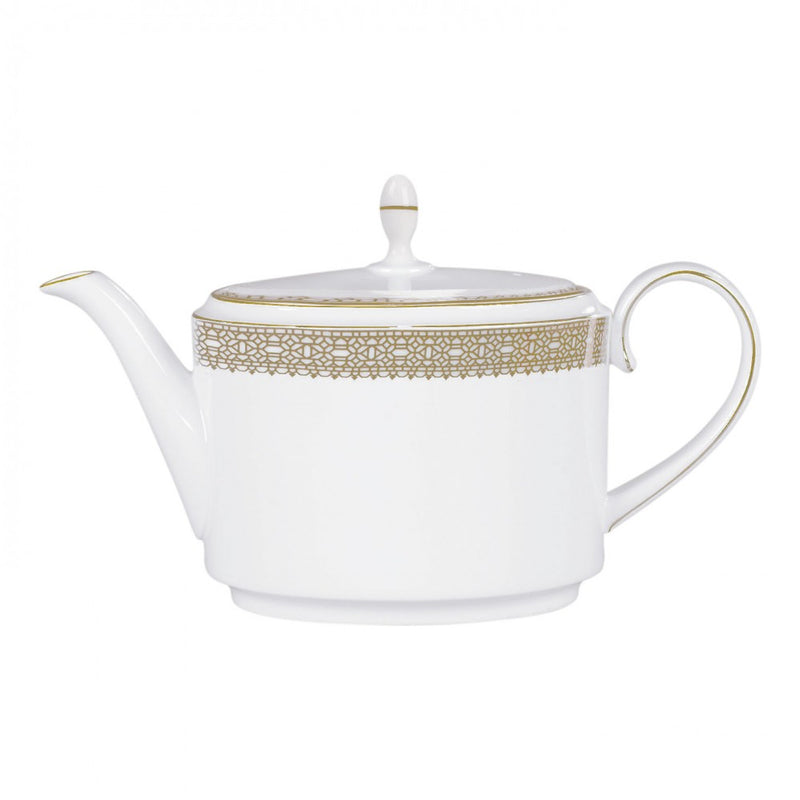 Vera Wang Lace Gold Teapot - L'Egizia