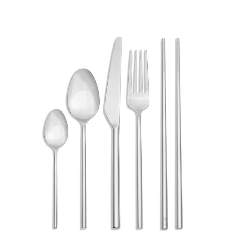 Vera Wang Moderne 16 Piece Cutlery Set With Chopsticks - L'Egizia