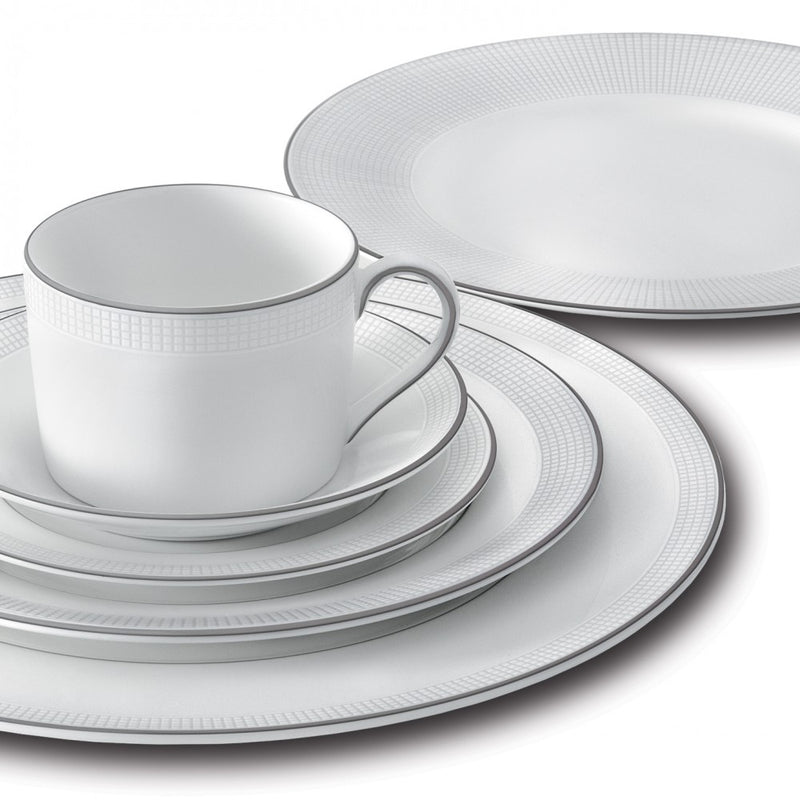 Vera Wang Blanc Sur Blanc Teacup - L'Egizia